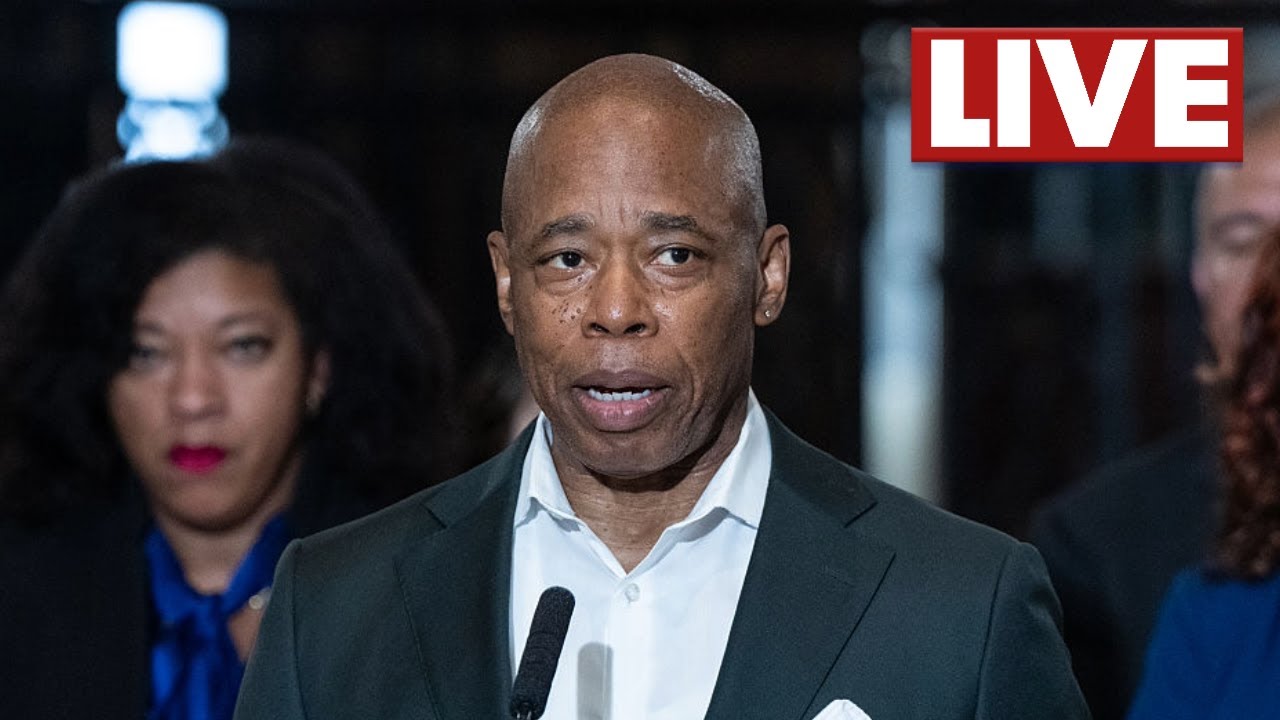 LIVE: NYC Mayor Eric Adams makes announcement