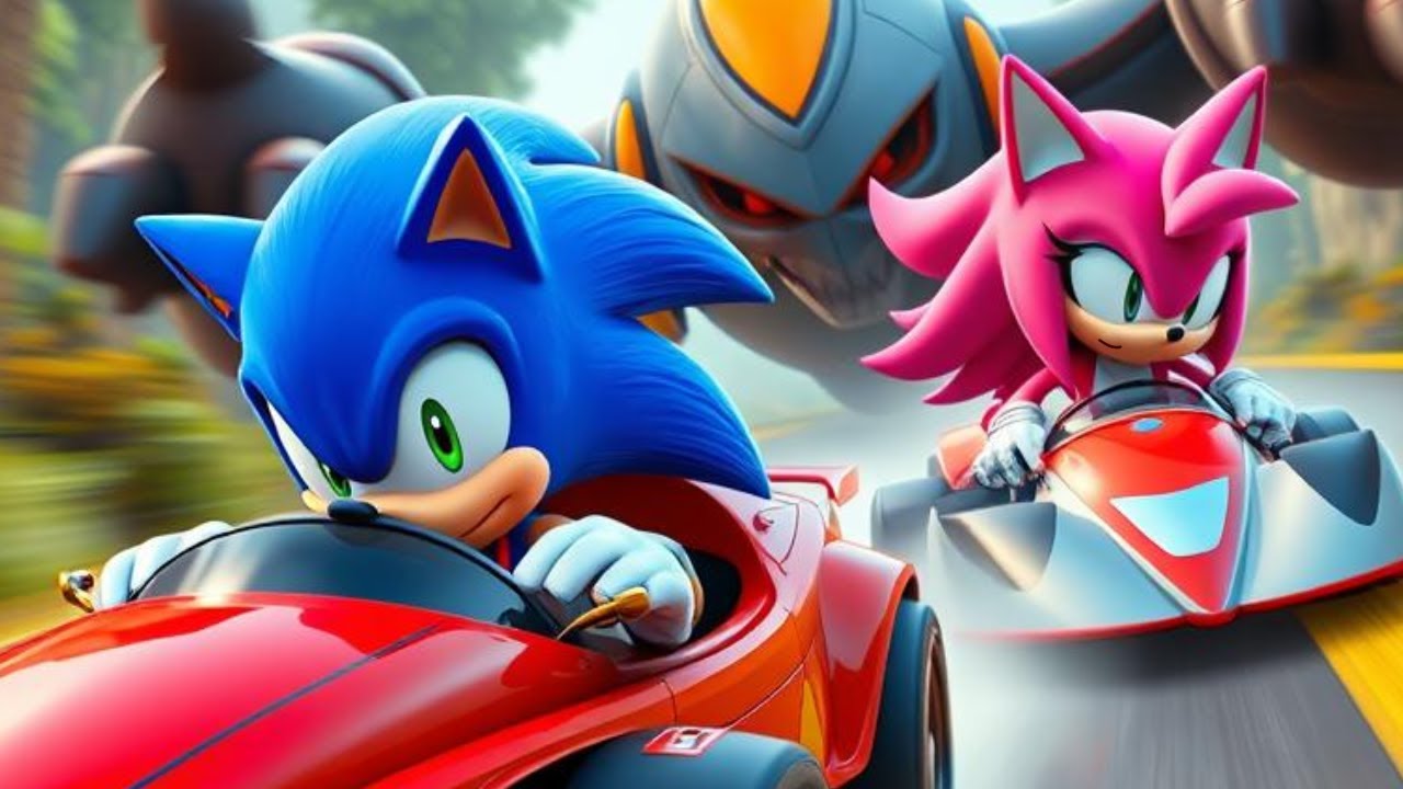 Sonic & Amy Racing Battle - Epic 2D Adventures with the friends - YouTube