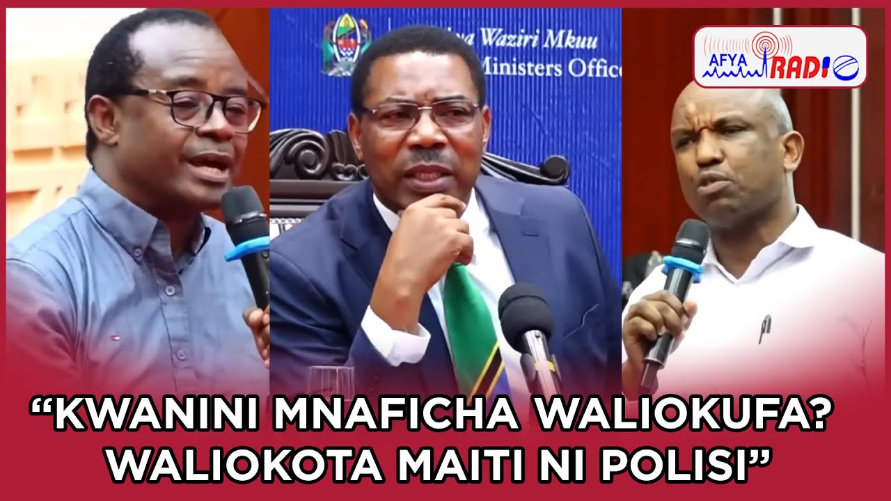 WAANDISHI WA HABARI WAMKABIA JUU WAZIRI MKUU DKT. MWIGULU NA MASWALI MAGUMU  