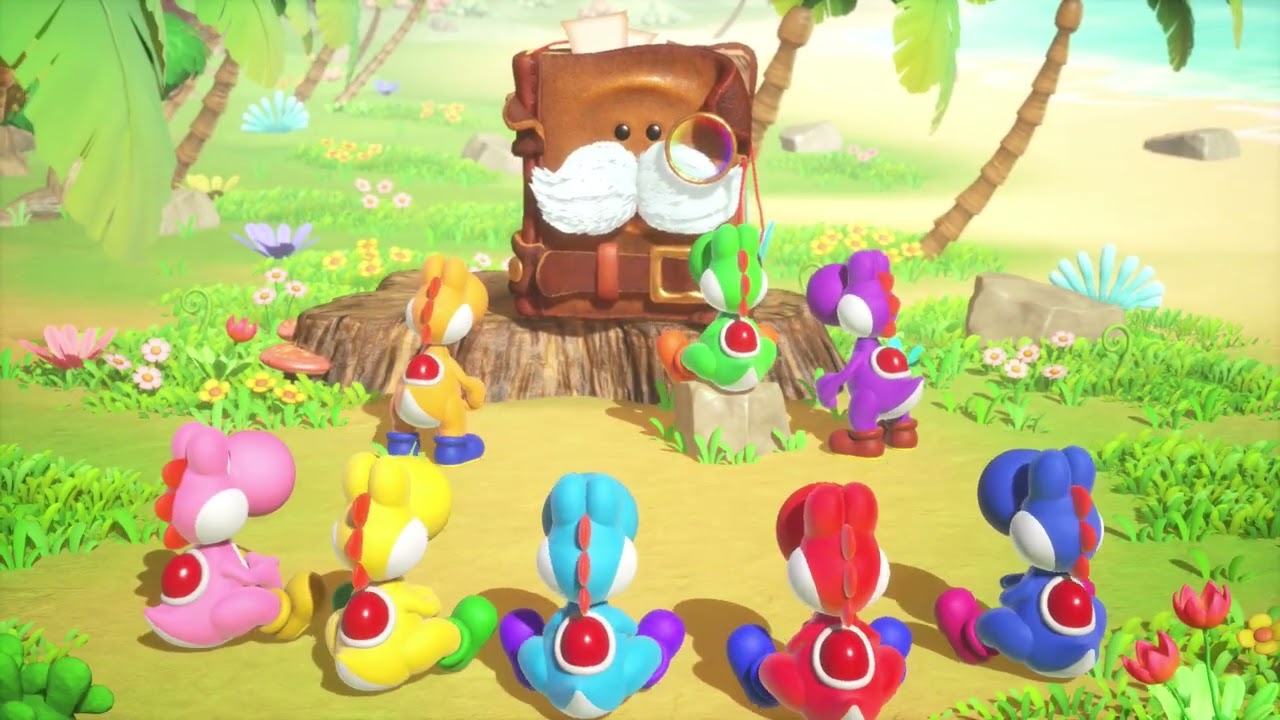 Yoshi and the Mysterious Book Switch 2 Intro + Gameplay [No
