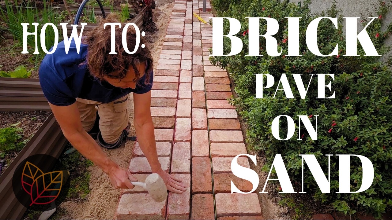 How to Pave with Bricks of Varying Thickness | Step-by-Step Guide - YouTube