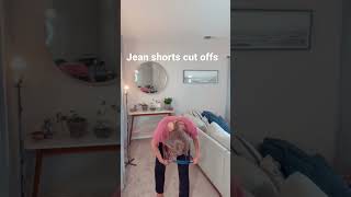 Jean shorts cut offs #howto #diy #cutoffshorts