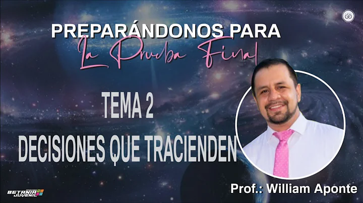 Profe. William Aponte  | Decisiones que trascienden