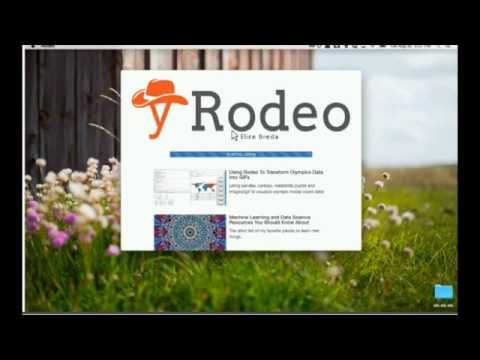 How to install Rodeo + Python (via Anaconda) on Mac, Windows, or Linux