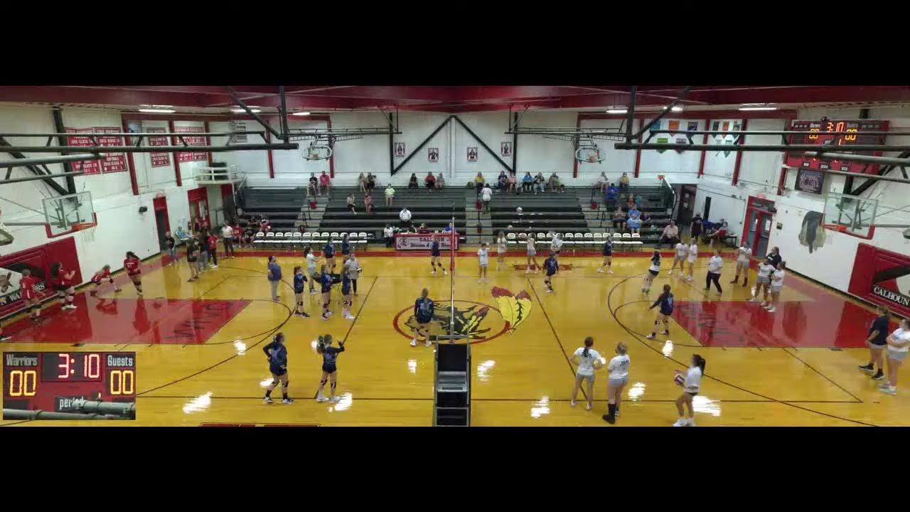 Calhoun vs. Triopia High School JV Womens' Volleyball YouTube
