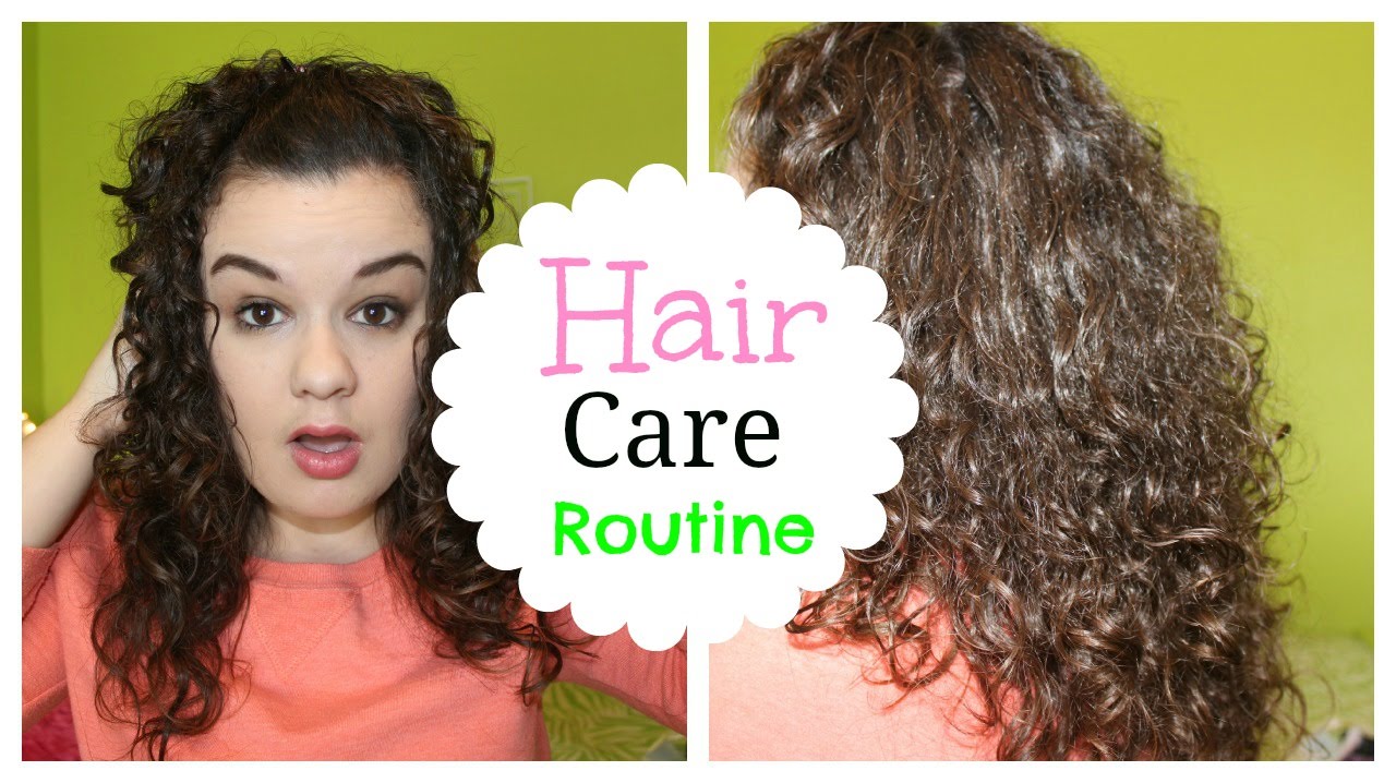 My Hair Routine! | Naturally Curly Hair - YouTube
