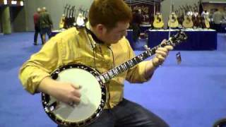 Sullivan Banjo Co. proudly displays the Banjo Hangout Build at IBMA