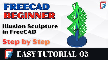 Illusion Sculpture in FreeCAD – Step-By-Step Build (SteinmanZachary Inspired)