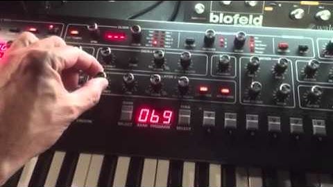 Prophet 6 drone tweak