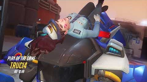 Overwatch D.VA edge game highlight
