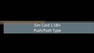 Sim Card 1.18H Push/Push Type screenshot 4