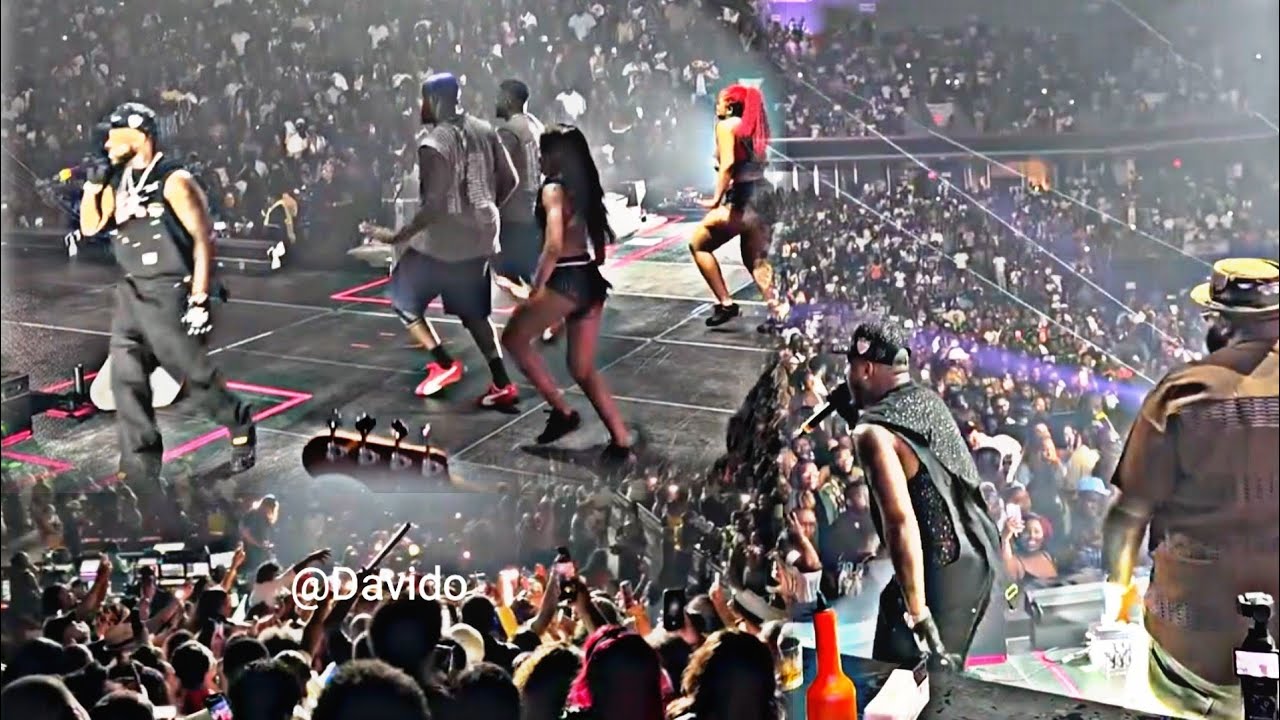 Davido electrifying performance at Philadelphia with total shutdown 30k capacity stadium