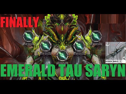 [WARFRAME] 5x Emerald Tau Saryn Prime QUEEN OF FILTH! | Whispers In The Wall