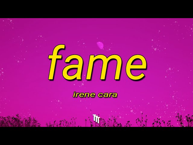 Irene Cara - Fame (Lyrics) | I'm gonna live forever class=