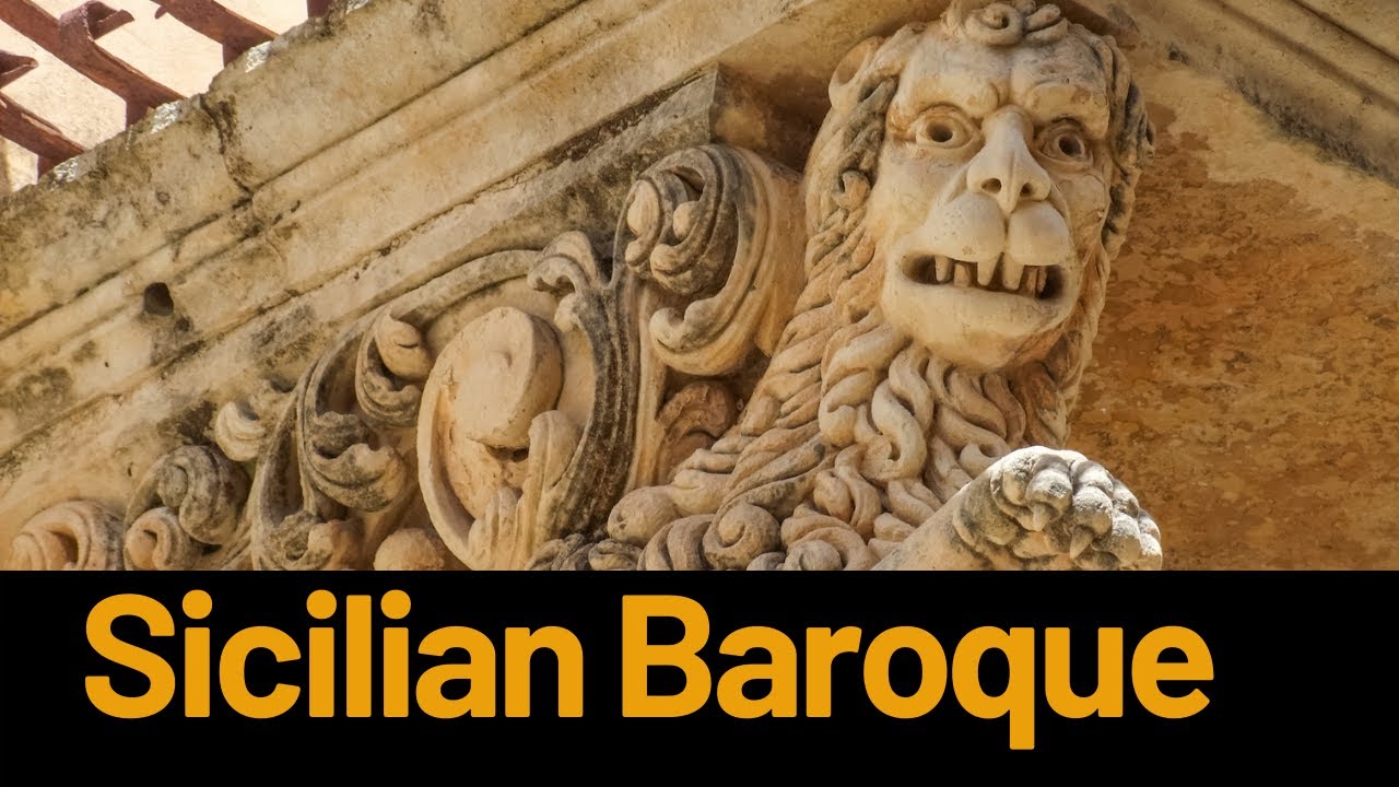 Baroque architecture in Sicily towns of RAGUSA, Noto, MODICA, Siracusa,and Catania.