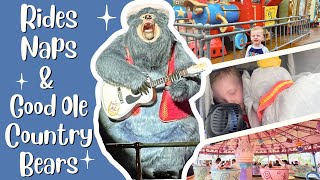 Disney World with a Toddler 2024 | Day 4 | Part 2 | Rides, Naps, and Good Ole Country Bears