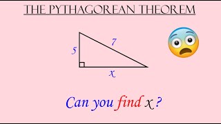 The Pythagorean theorem find side triangle application mathgotserved a squared plus b  c screenshot 2