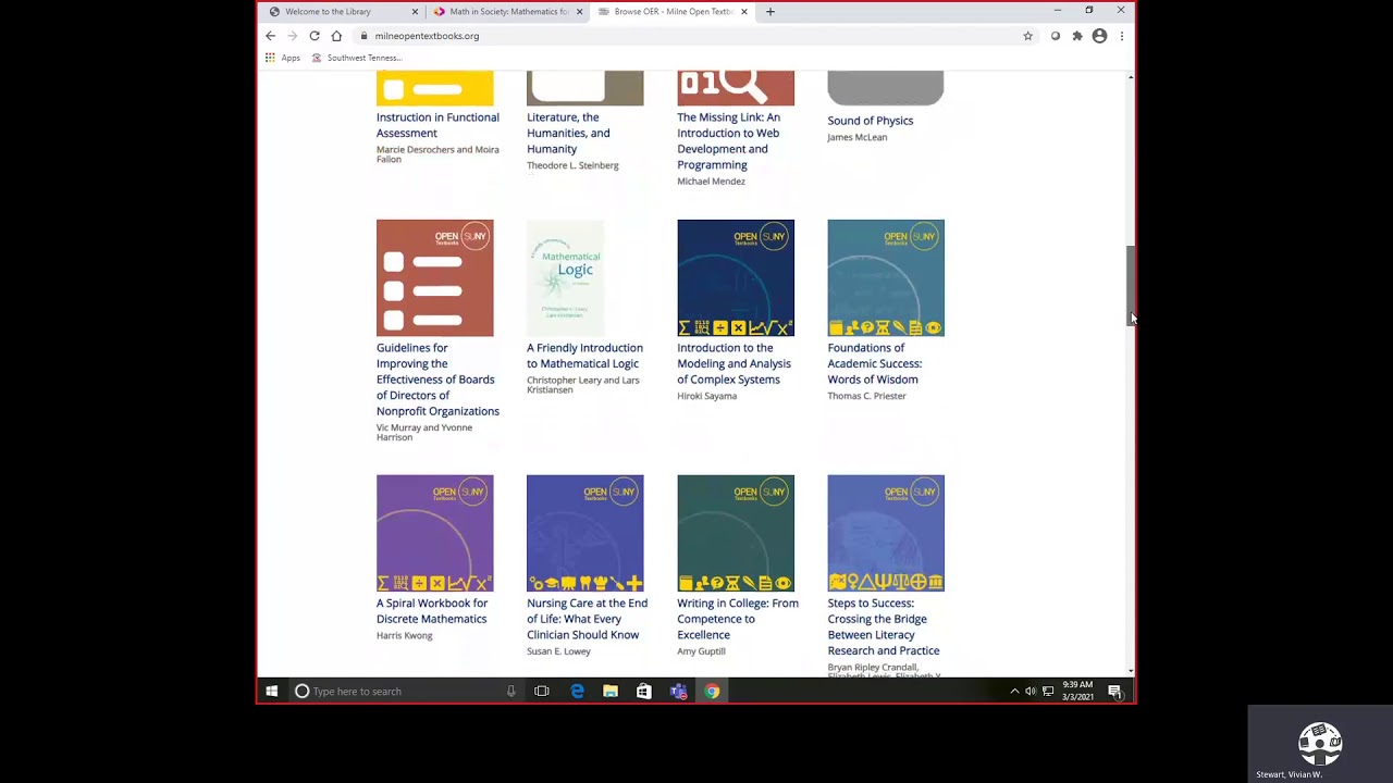 VCE  OER Series #4  Open Textbook Library and Open Suny