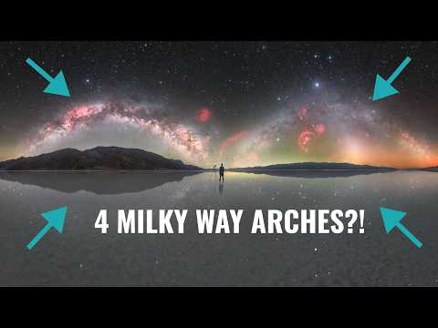 How I Photographed a Quadruple Milky Way Arch
