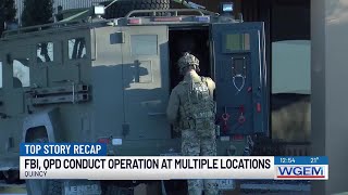 FBI and Quincy police conduct operation at multiple Quincy locations