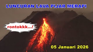 Download Lagu PECAH BATUAN PIJAR MERAPI (05/01/2026)#merapi MP3