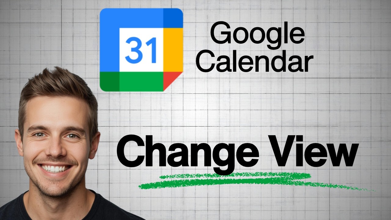 How to Change the View in Google Calendar - YouTube