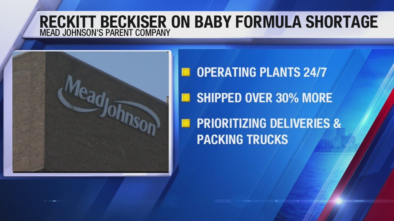 Mead Johnson’s parent company details actions taken to boost formula