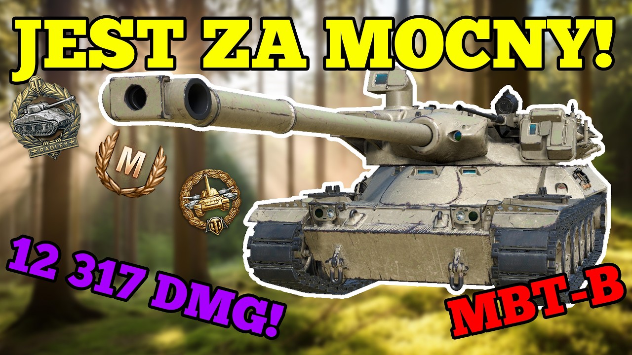 MBT-B obronił całą flankę! Potężna bitwa toksycznym czołgiem!