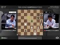 Final 4 minutes of the chess world championship match 2023