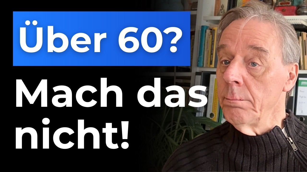 Ü60  Mach das nicht! Warum dein Körper schneller abbaut!