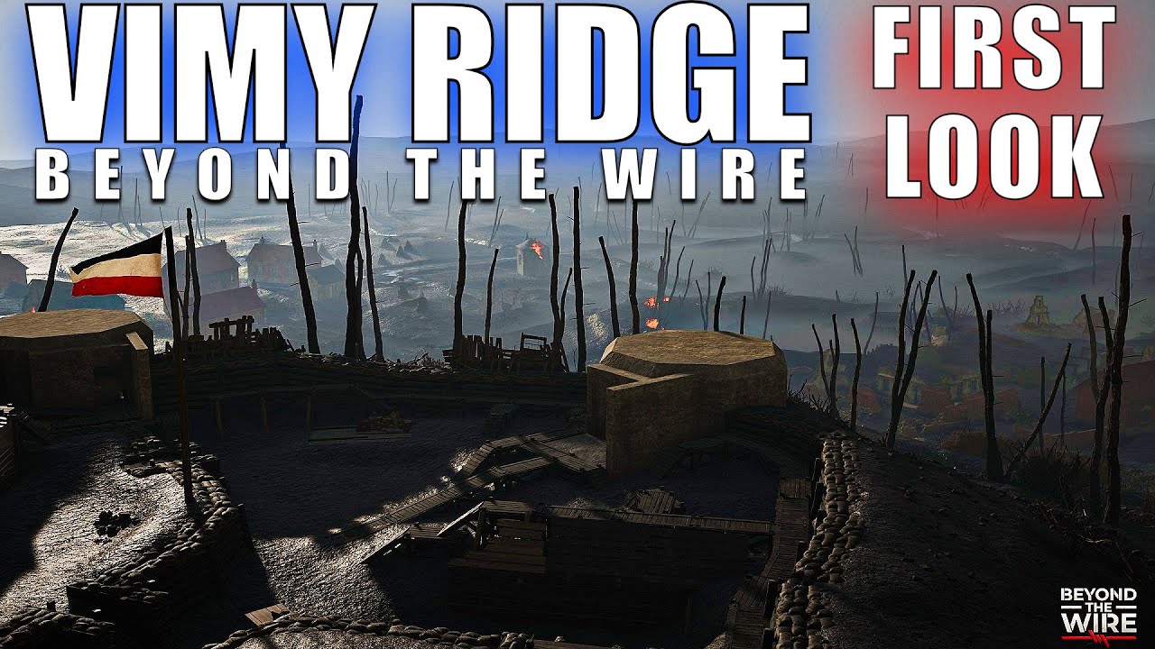 First Look at Vimy Ridge map in Beyond The Wire Operation 3