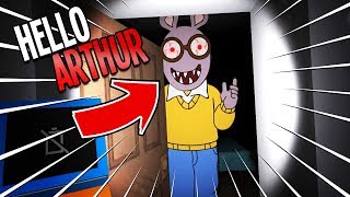ARTHUR TRAPPED US IN HIS HOUSE! - CARTOON HORROR GAME - Arthur's Nightmare Gameplay screenshot 2