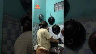 Bunda Cantik Bangun Tidur Mencuci Prabotan Dapur