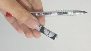 6) Diy Pencil With A Battery And Unusable Pen