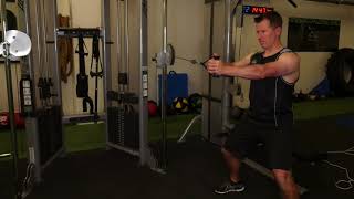 Woodchop - Standing Horizontal Isometric