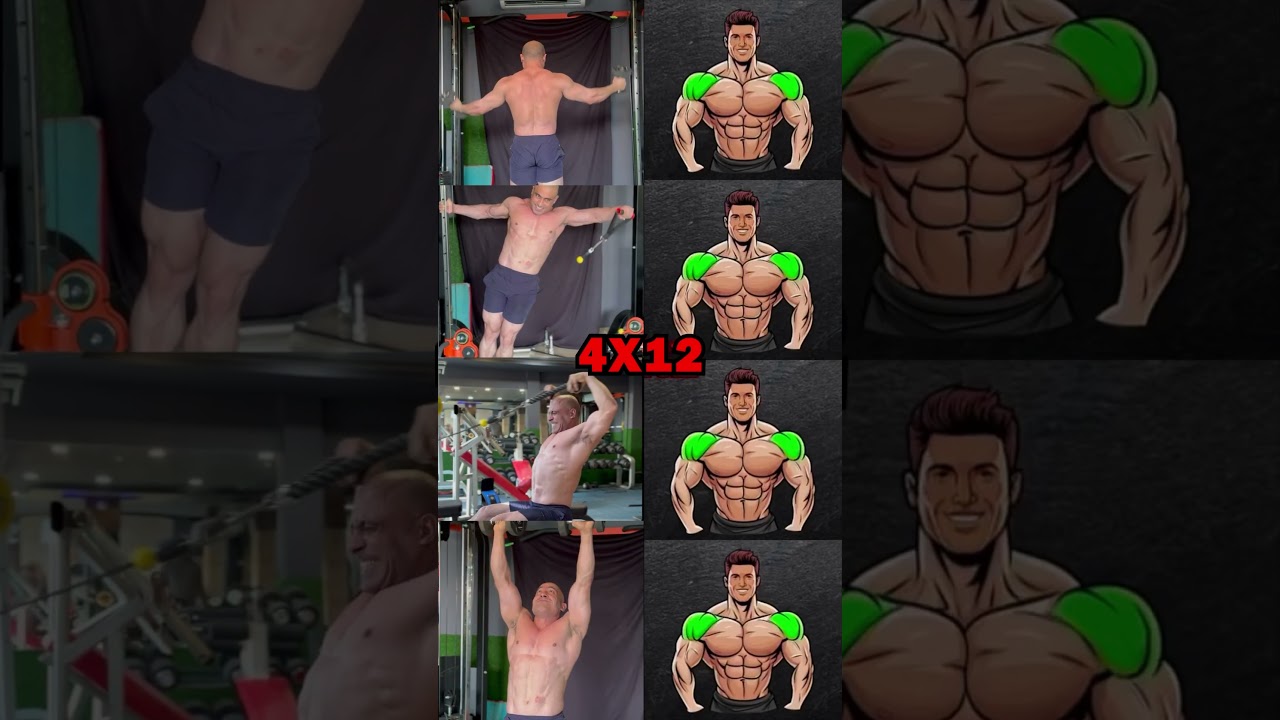 "🔥 Top Shoulder Workout Variations for Bigger & Stronger Shoulders 💪 