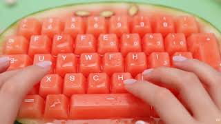Typing on Even Squishier Keyboards 🍮❄️🍡 | Satisfying ASMR Sounds – Part 4 screenshot 5
