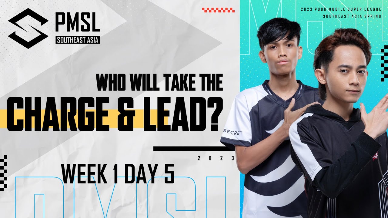 [EN] 2023 PMSL SEA  W1D5 | Spring | Who will conquer week 1?