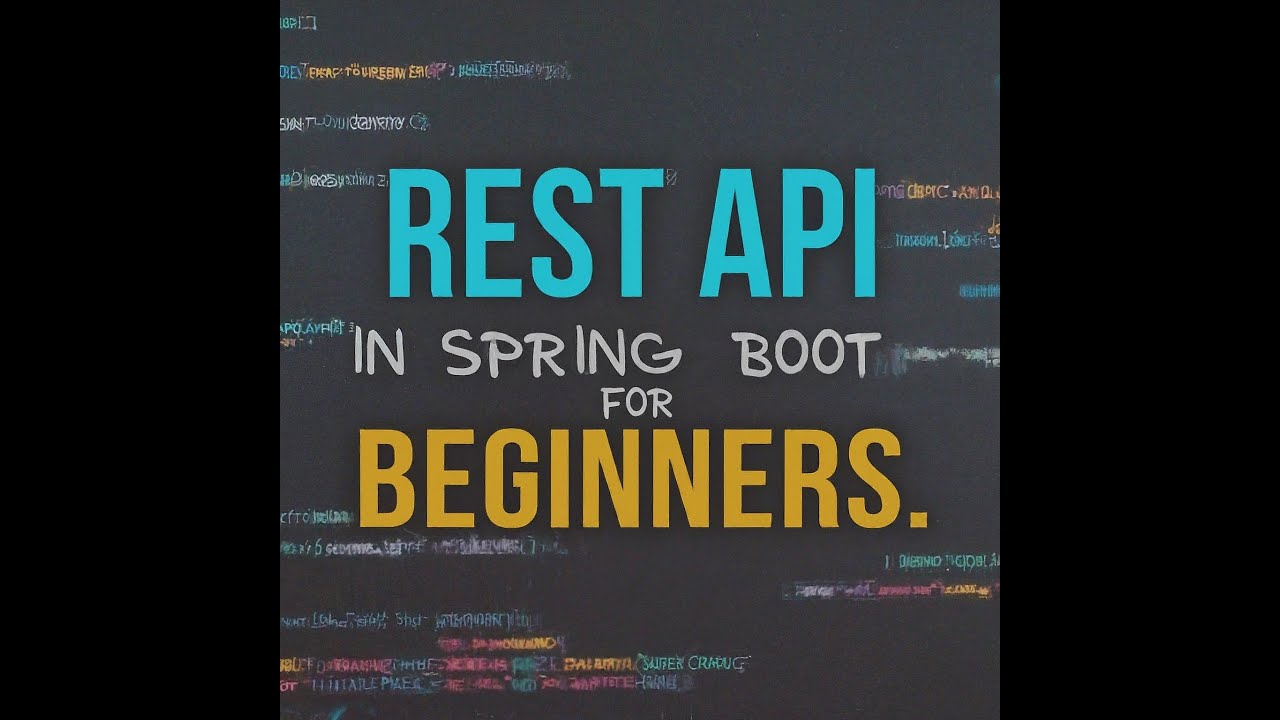 REST APIs in Spring Boot For Beginners - YouTube