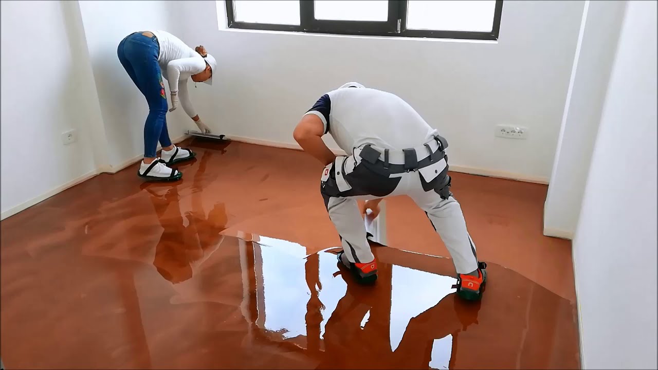 Heilbronn Fugenloser Epoxidharzboden in metallischer Matt-Optik