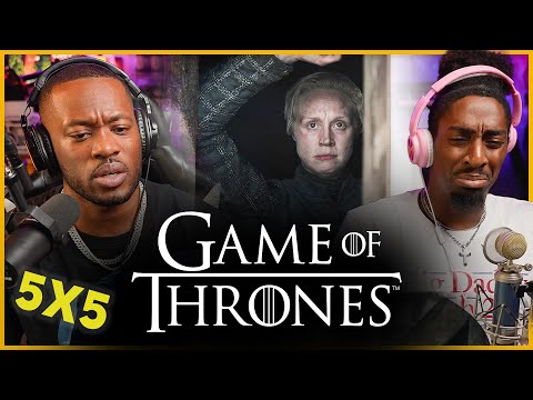 GAME OF THRONES 5X5 REACTION "Kill The Boy" THIS TOO FAR...