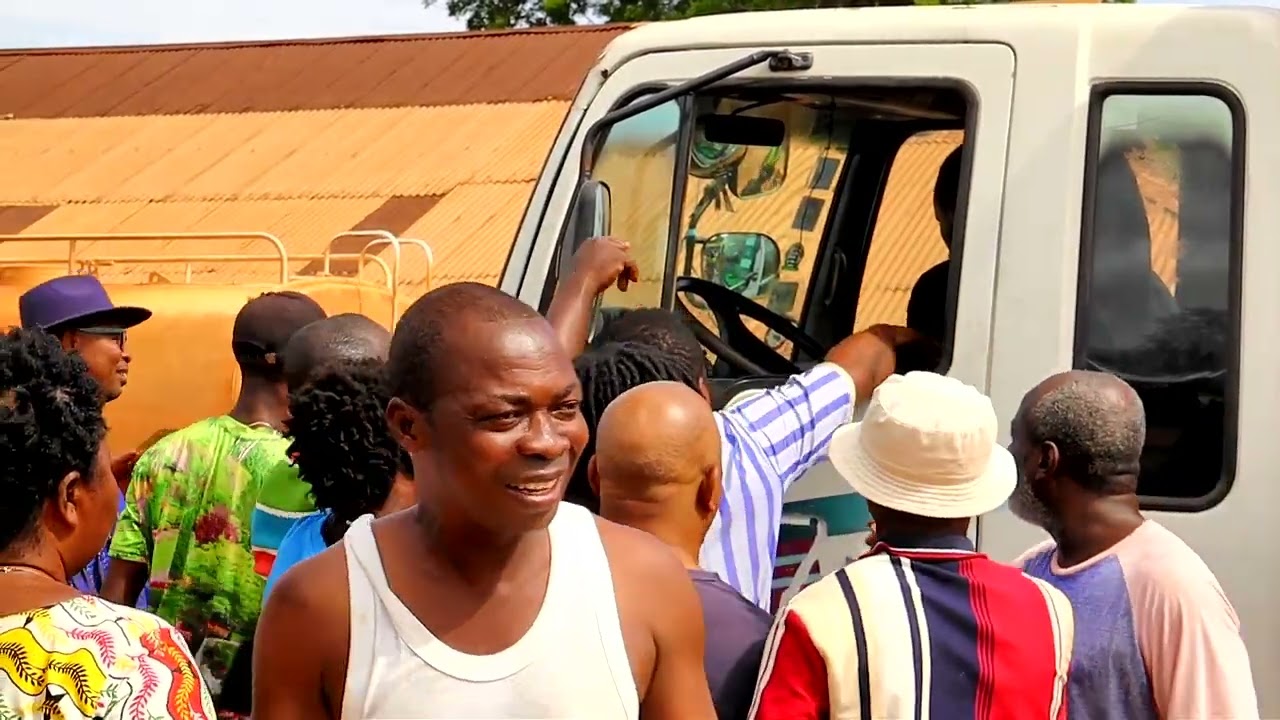 Facelift of Akuse town road