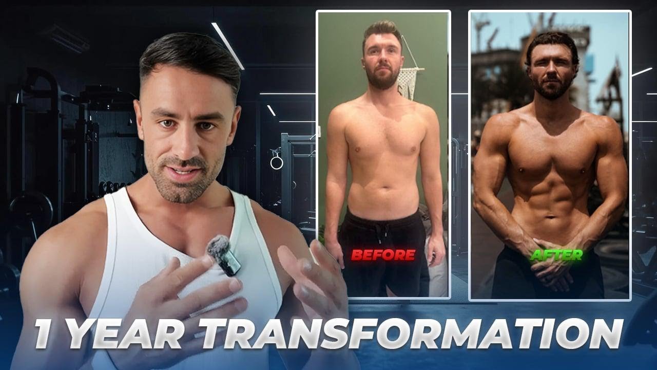 Realistic 1 Year Body Transformation / Full Walkthrough - YouTube