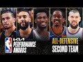 The BEST Of The 2024-25 Kia NBA All-Defense Second Team!