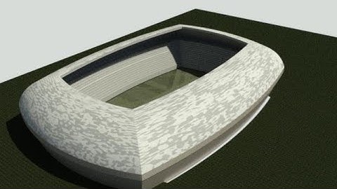 Modeling a stadium in Revit : Revit advanced modelling