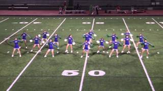 Doherty Poms Halftime Performance 9/5/2013