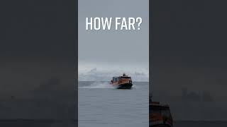 How far? – Snowy Speedboat #zoomtest