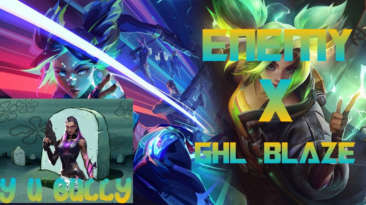Enemy X GHL BlazE | Valorant montage | Imagine Dragons X JID