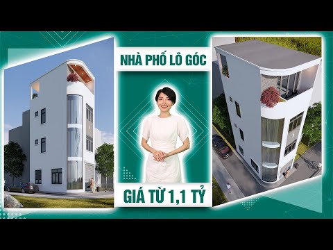 Nhà Phố LÔ GÓC với thiết kế GỌN - ĐẸP - HIỆN ĐẠI ở HÀ NỘI | MH02023