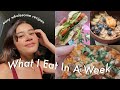 what I eat in a week // super easy recipe ideas!